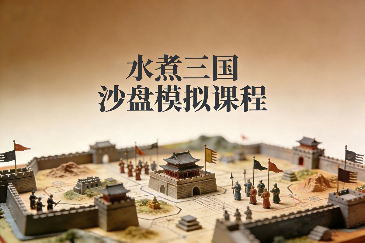 水煮三國 沙盤模擬課程（決策、博弈、執行）