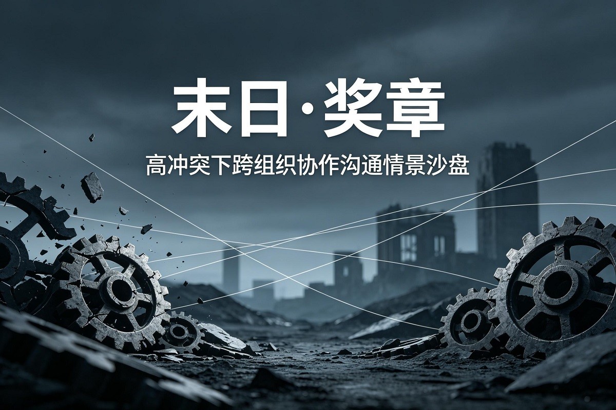 《末日·獎章》—高沖突下跨組織協作溝通情景沙盤
