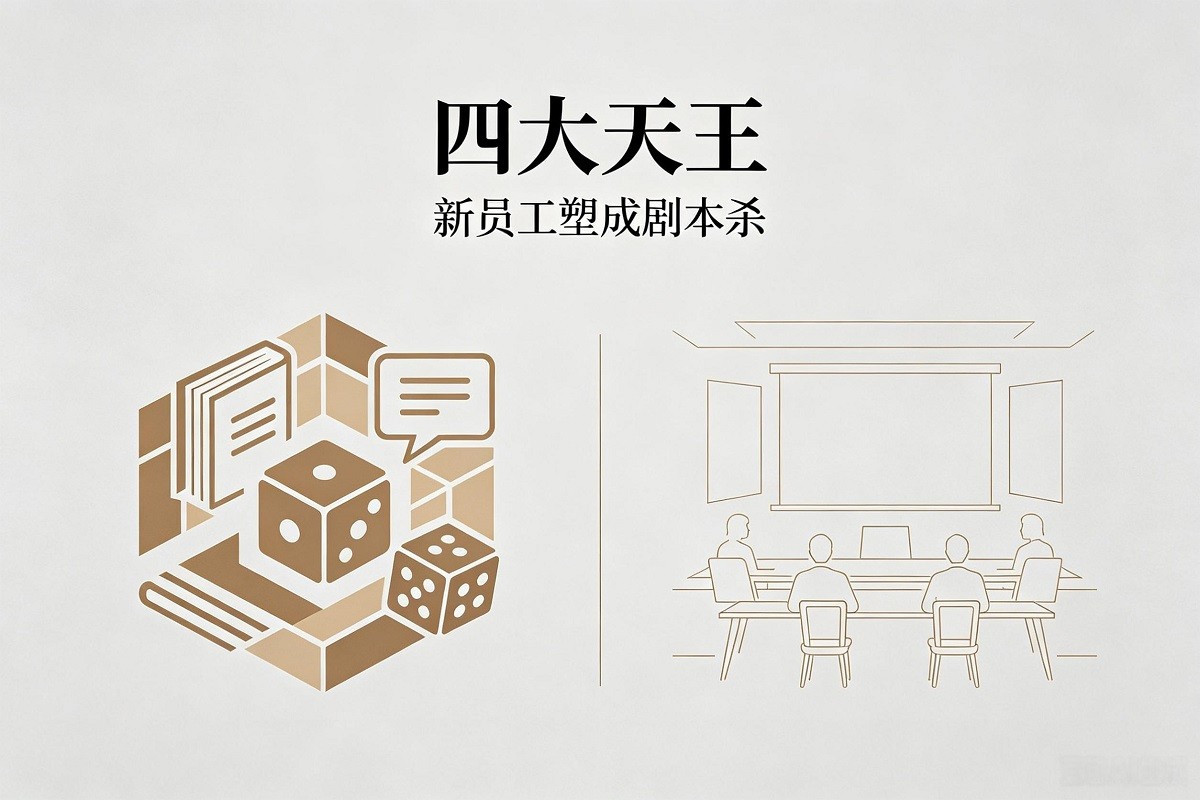 《四大天王》新員工塑成劇本殺