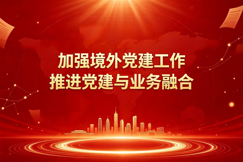 加強境外黨建工作,推進黨建與業(yè)務融合